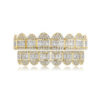 Royal Baguette Grillz in Gold