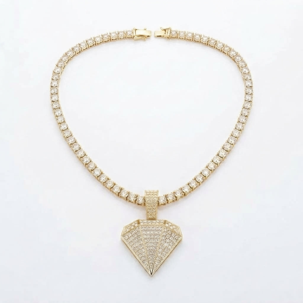 Gem Silhouette Necklace