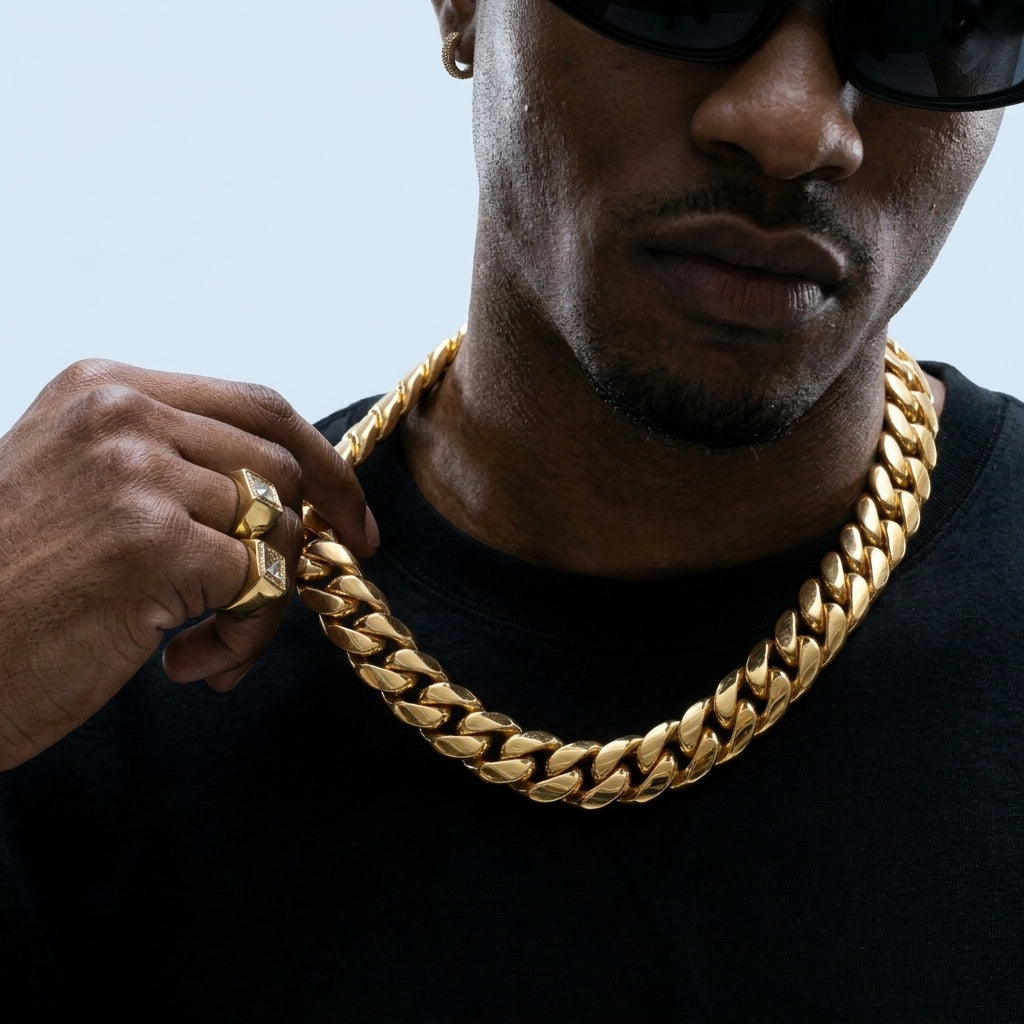 Cuban Chain — Gold, 20mm