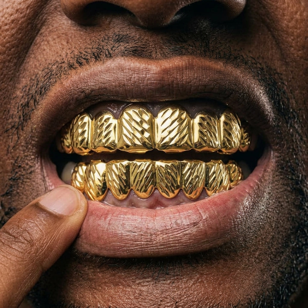 Gold Slash Grillz