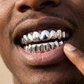 Silver Full-Coverage Grillz