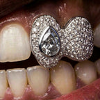 Pearlcut Bowtie Grill in Silver