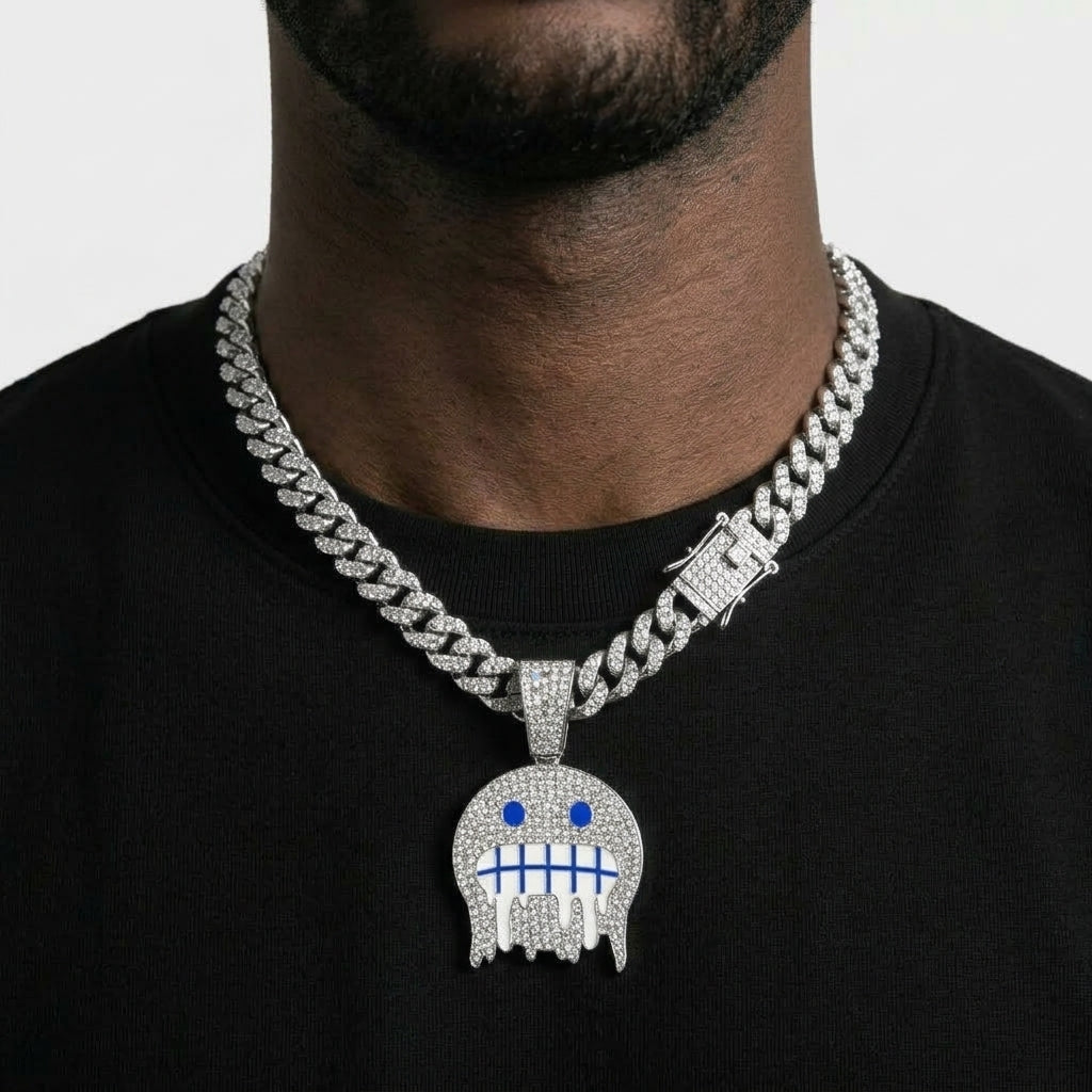 Frozen Face Necklace