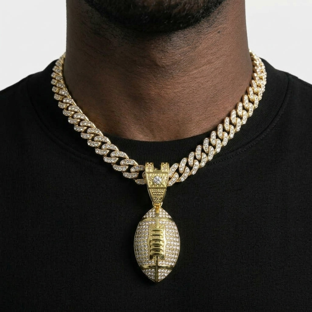 Football Necklace