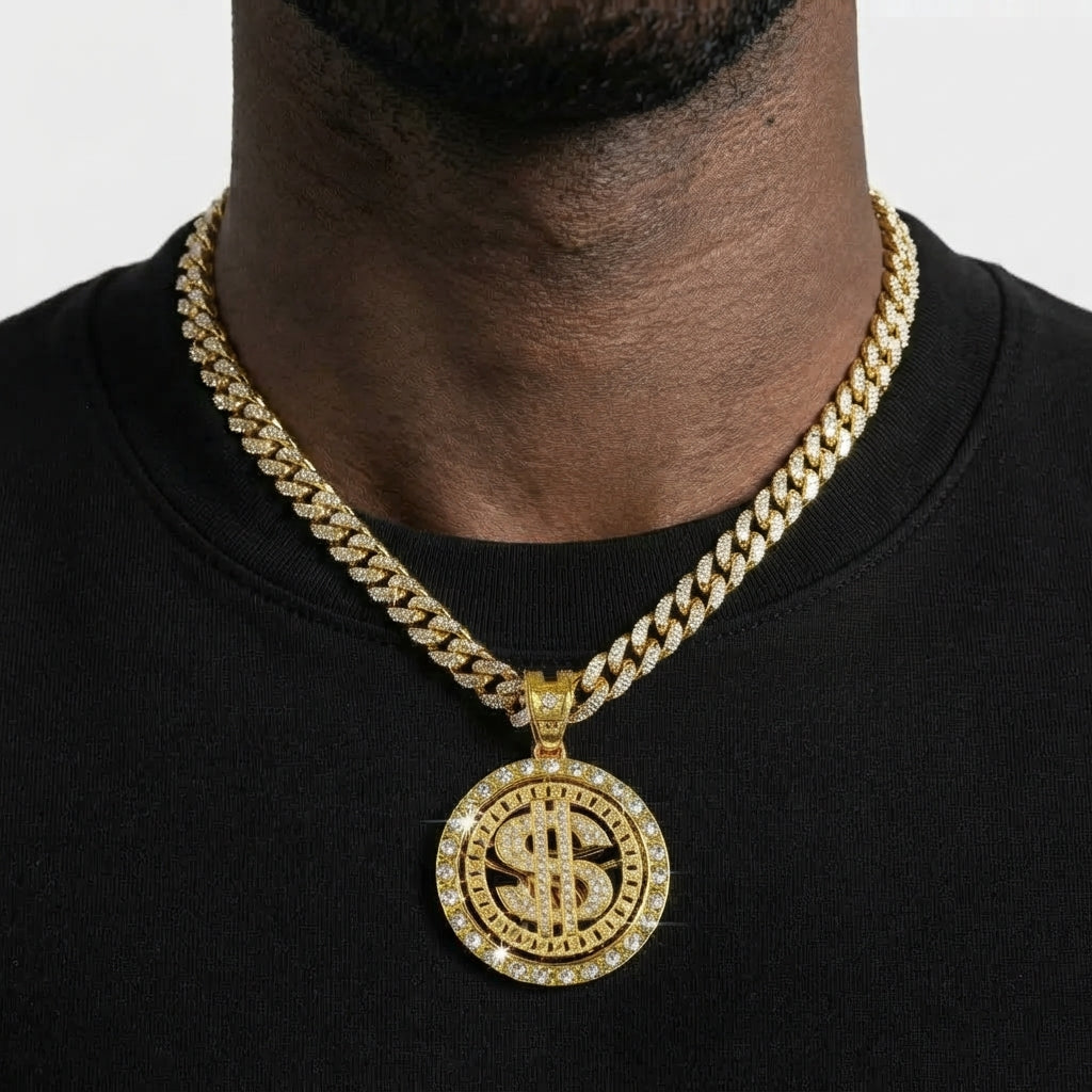 Dollar Medallion Necklace