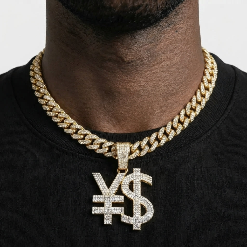 Yen & Dollar Necklace