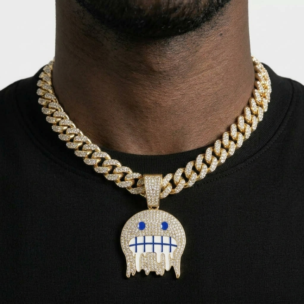 Frozen Face Necklace