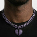 Purple Heartbreak Necklace