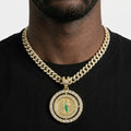 San Judas Spinner Necklace