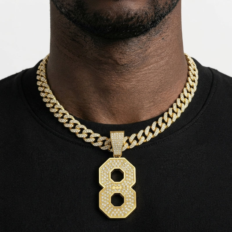 Number 8 Necklace