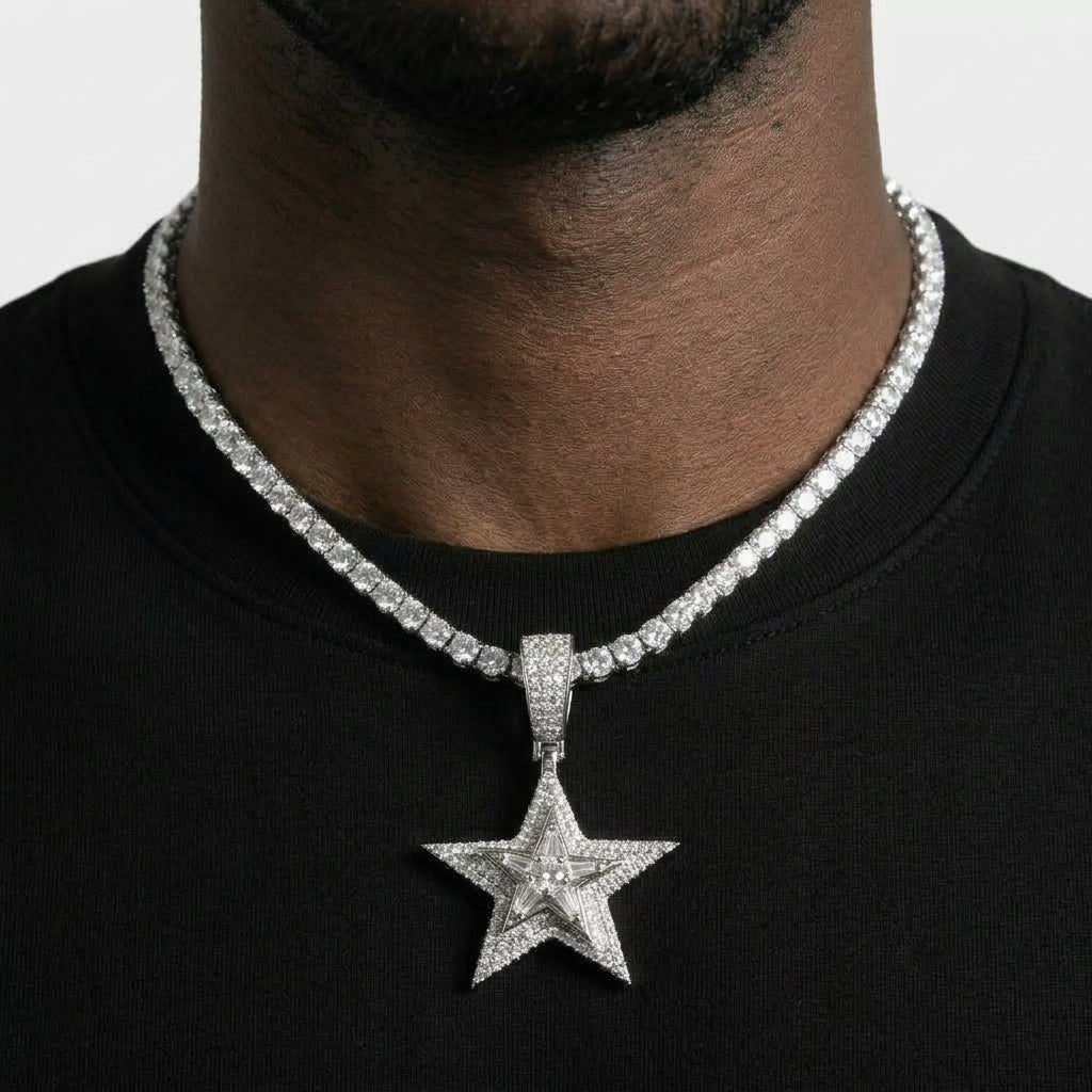 Layered Star Necklace