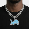 Detroit Lion Necklace