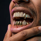 Gold Fang Crown Grillz in Gold