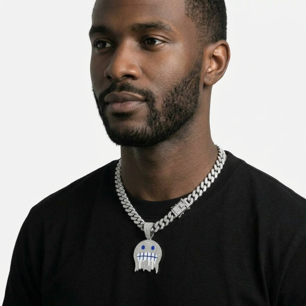 Frozen Face Necklace