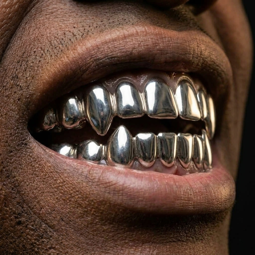 Chrome Fang Grillz