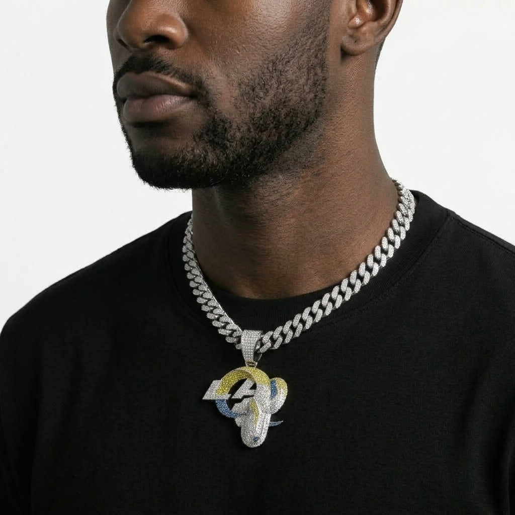 LA Ram Necklace