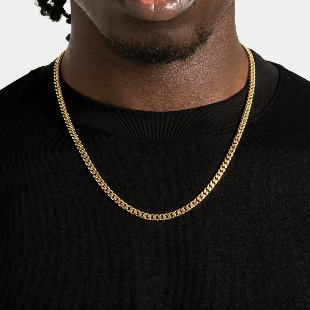 Cuban Chain — Gold, 5mm
