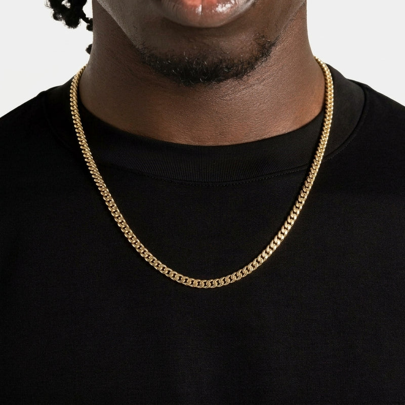 Cuban Chain — Gold, 5mm