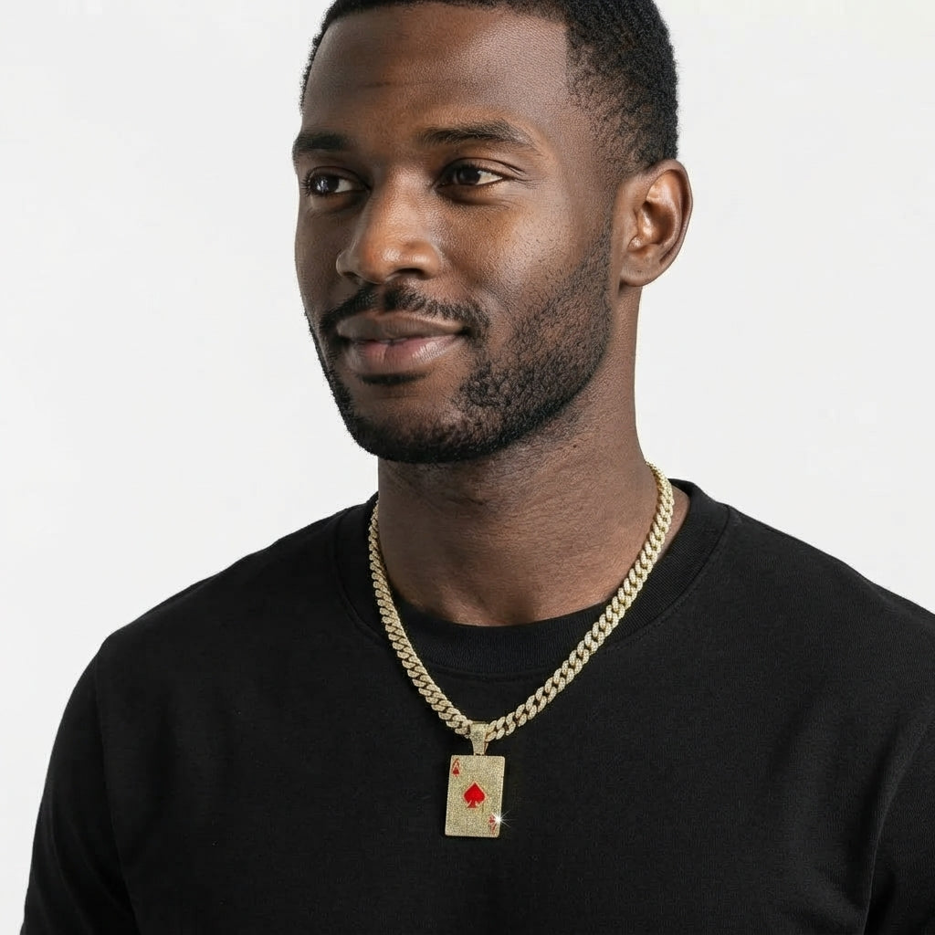 Ace of Spades Necklace