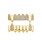 Gold Fang Crown Grillz in Gold