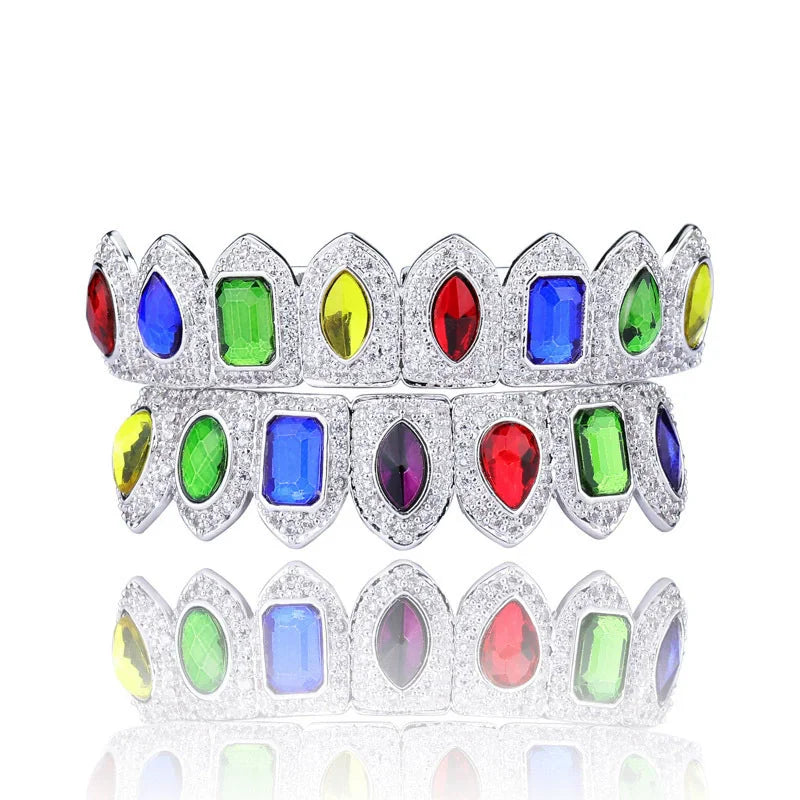 Royal Prism Grillz in Silver