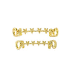 Royal Crest Grillz in Gold
