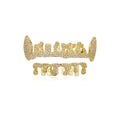 Crown Drip Grillz in Gold