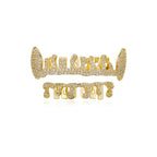 Crown Drip Grillz in Gold