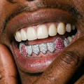 Purple Reign Grillz in Silver