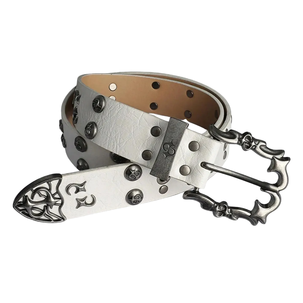 Stars Belt — White