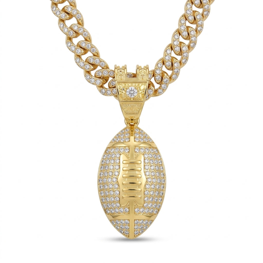 Football Necklace