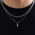 Layered Spike Necklace