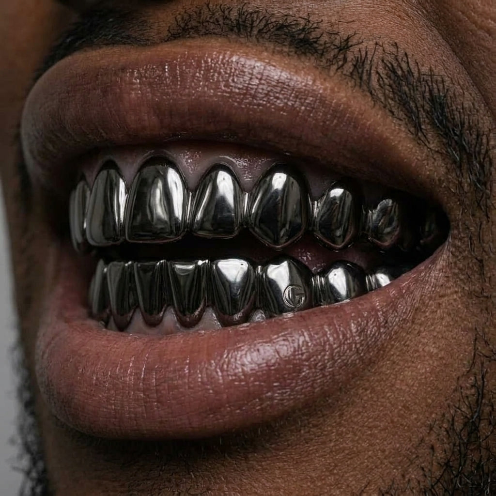 Black Full-Coverage Grillz