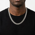 Cuban Chain — Silver, 14mm