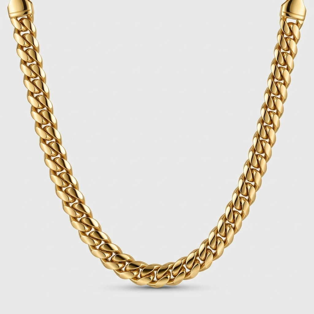 Cuban Chain — Gold, 3mm