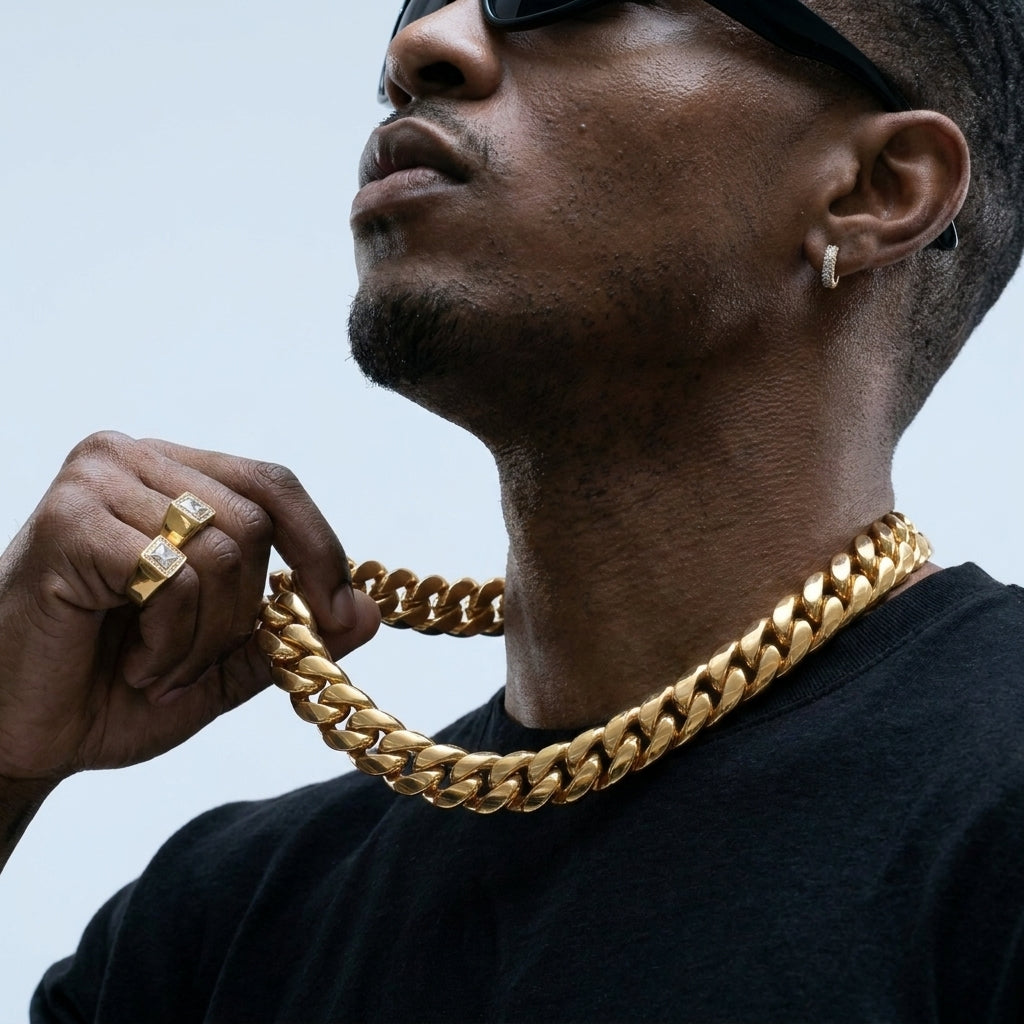 Cuban Chain — Gold, 20mm