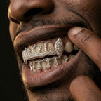 Crown Drip Grillz in Silver