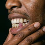 Purple Reign Grillz in Gold