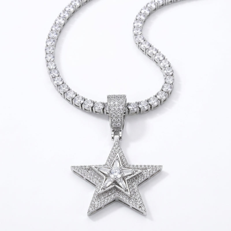 Layered Star Necklace