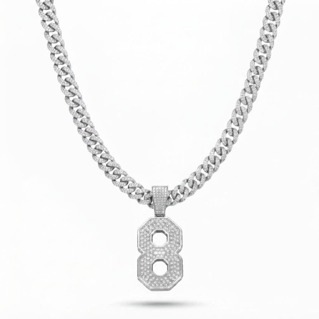 Number 8 Necklace