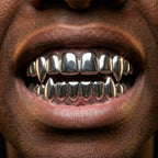 Chrome Fang Grillz