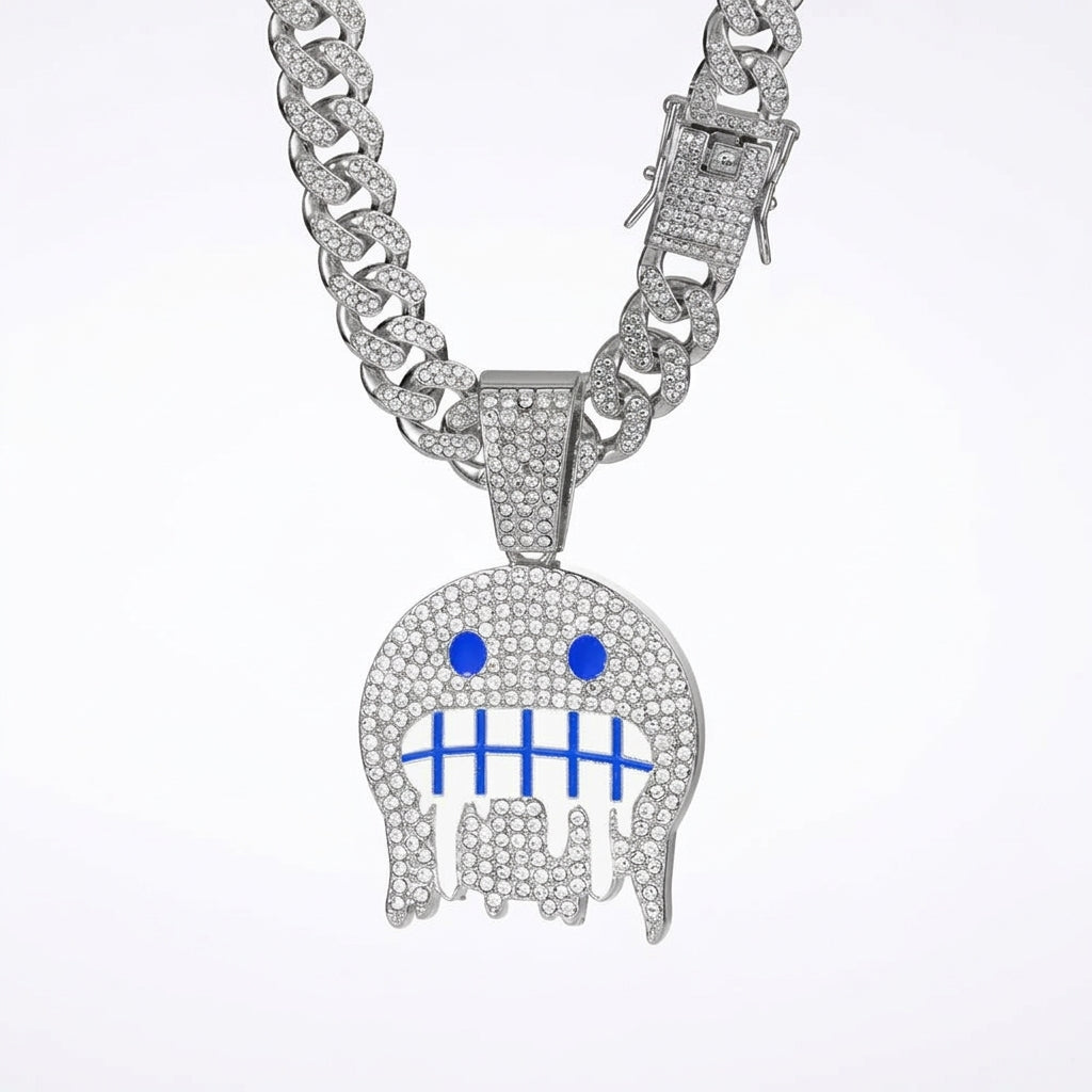 Frozen Face Necklace