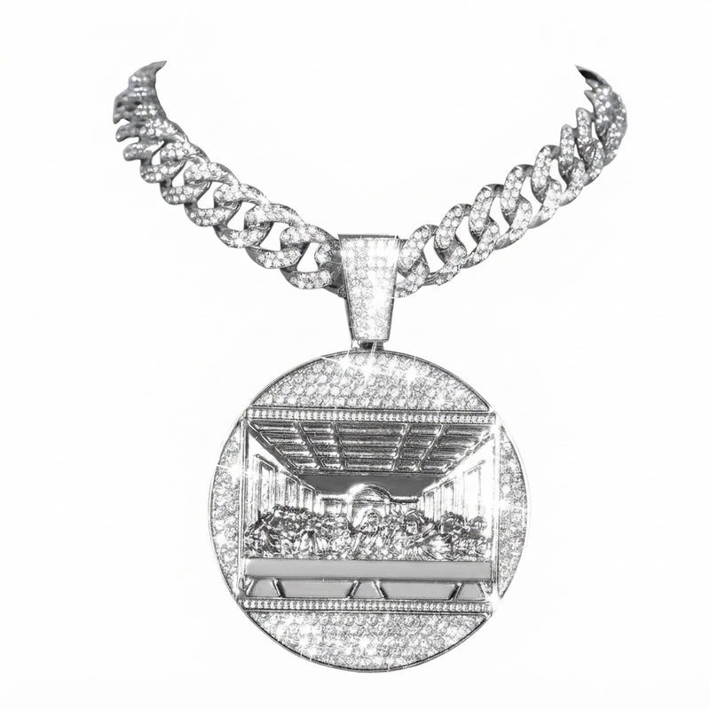 Last Supper Medallion Necklace